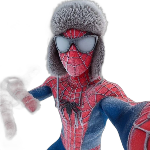 mask, hat, 3d render, concept art transparent PNG cut-out