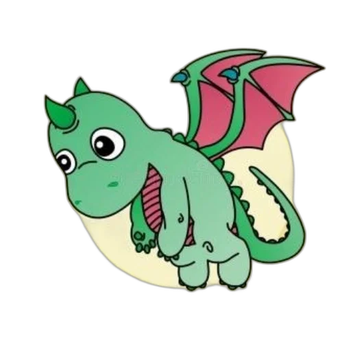 dragon, staff, fantasy art, pixel art transparent PNG cut-out