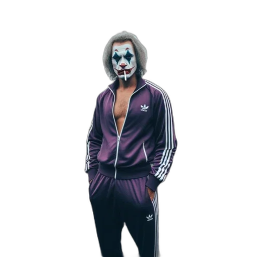 jacket, mask, face, creature transparent PNG cut-out