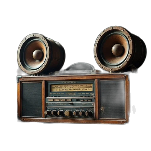robot, rugged, radio, station transparent PNG cut-out