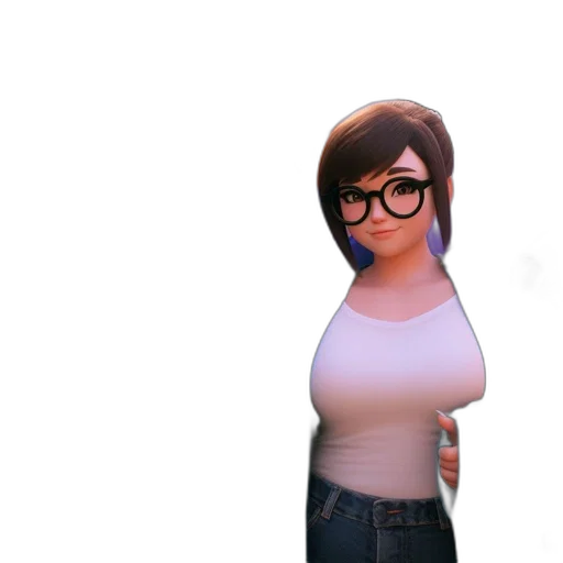 dress, staff, 3d render, concept art transparent PNG cut-out