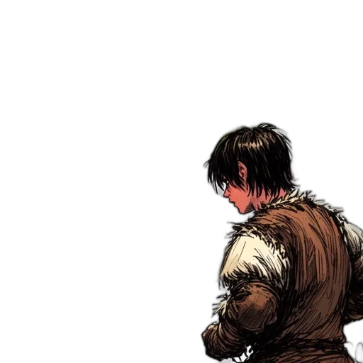 jacket, sword, weapon, staff transparent PNG cut-out