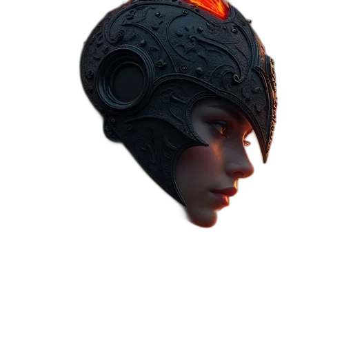 mask, hat, crown, face transparent PNG cut-out