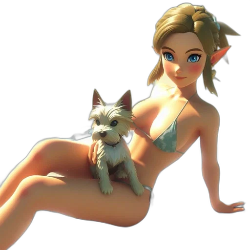 animal, 3d render, concept art, fantasy art transparent PNG cut-out