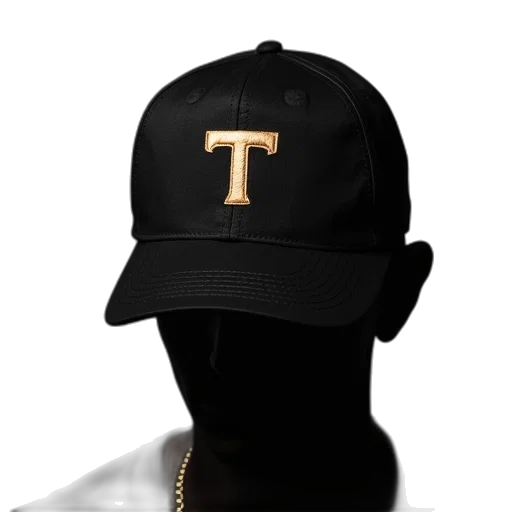 hat, 3d render, shirt, black transparent PNG cut-out