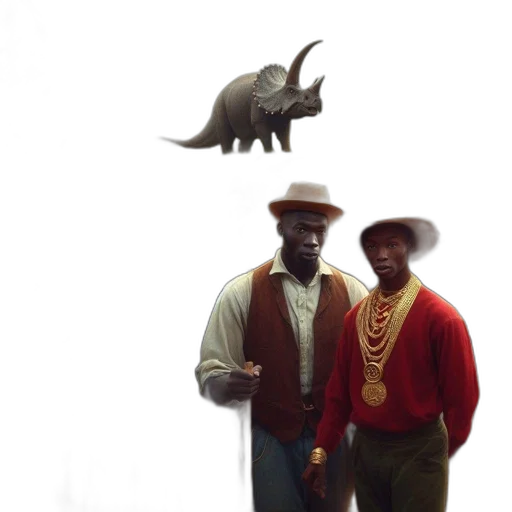 hat, animal, concept art, photorealistic transparent PNG cut-out