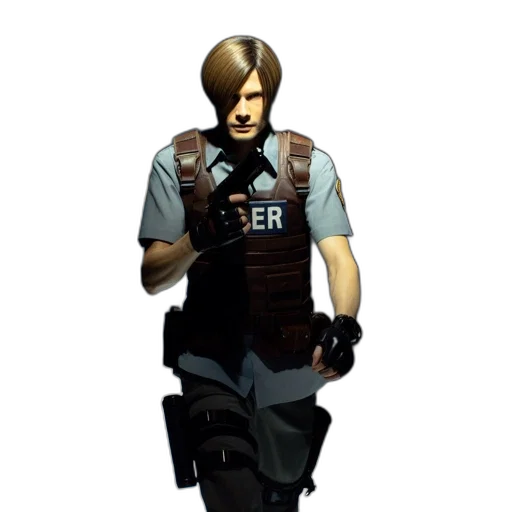 staff, weapon, jacket, concept art transparent PNG cut-out