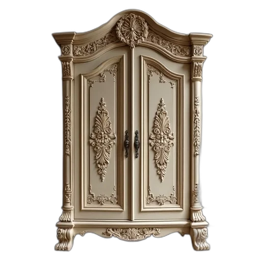 furniture, 3d render, old, world transparent PNG cut-out