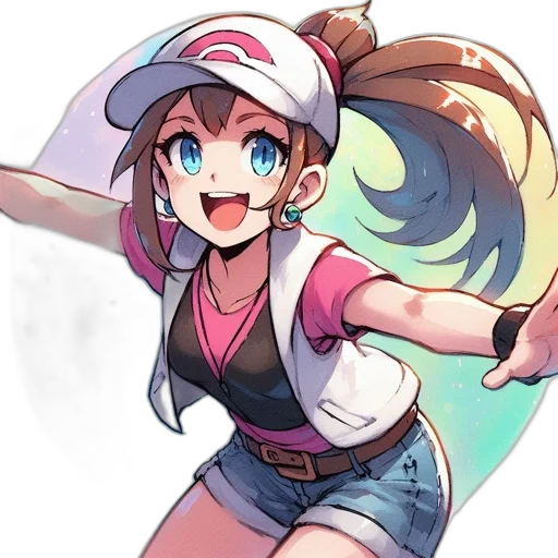 staff, weapon, hat, anime transparent PNG cut-out