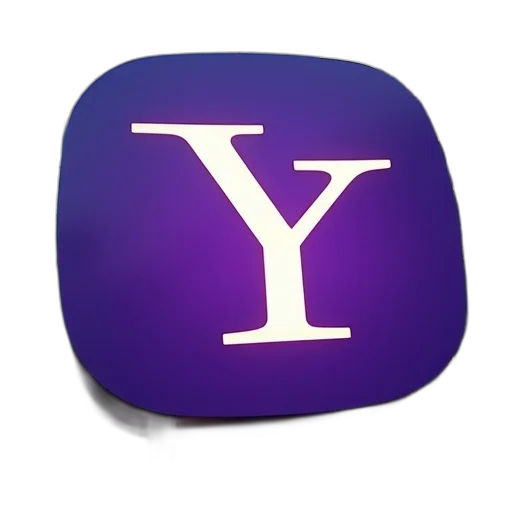 3d render, yahoo, logo, headquarters transparent PNG cut-out