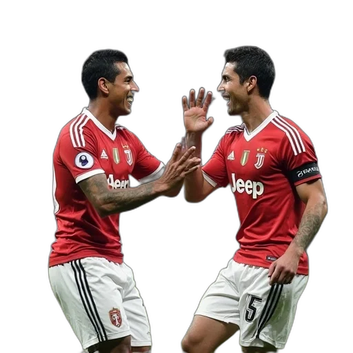 pixel art, juventus, players, left transparent PNG cut-out