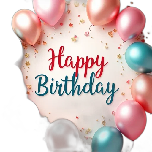 birthday, greeting, template, name transparent PNG cut-out