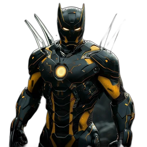 weapon, concept art, comic book art, 3d render transparent PNG cut-out