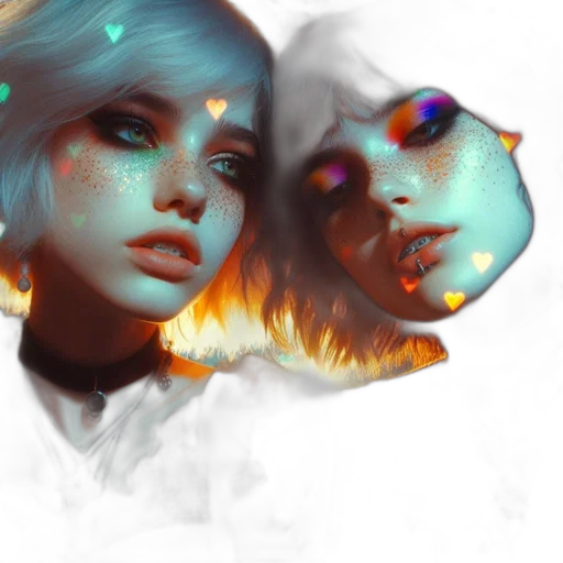 mask, face, fantasy art, photorealistic transparent PNG cut-out