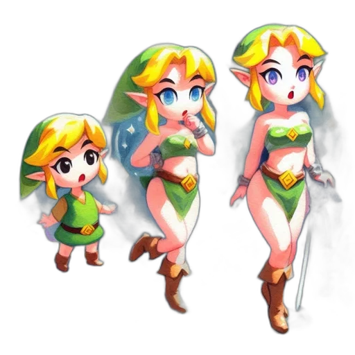 dress, pixel art, concept art, 3d render transparent PNG cut-out