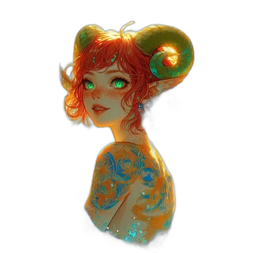 fantasy art, concept art, watercolor, pixel art transparent PNG cut-out