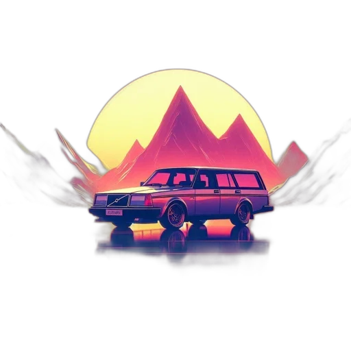 car, crown, umbrella, mask transparent PNG cut-out