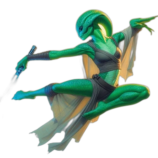 dragon, staff, mask, creature transparent PNG cut-out