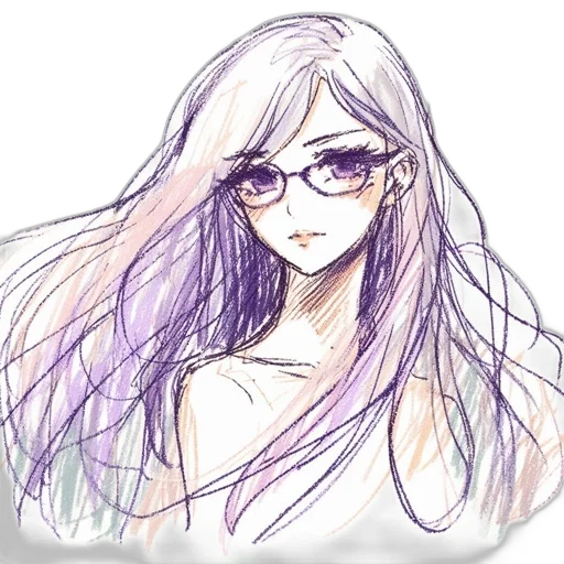 hair, dress, face, staff transparent PNG cut-out
