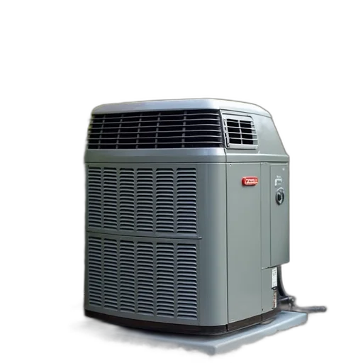robot, 3d render, hvac, packaged transparent PNG cut-out