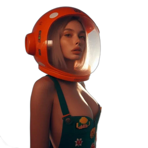 dress, robot, mask, face transparent PNG cut-out