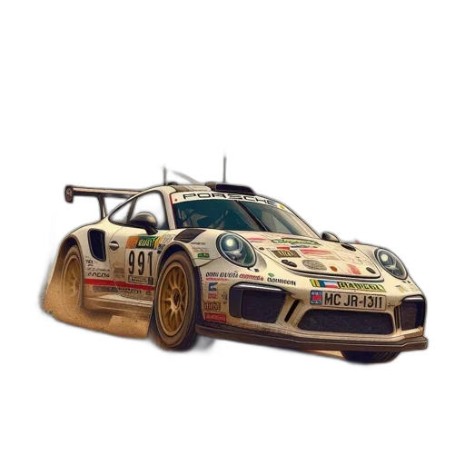 car, animal, 3d render, concept art transparent PNG cut-out