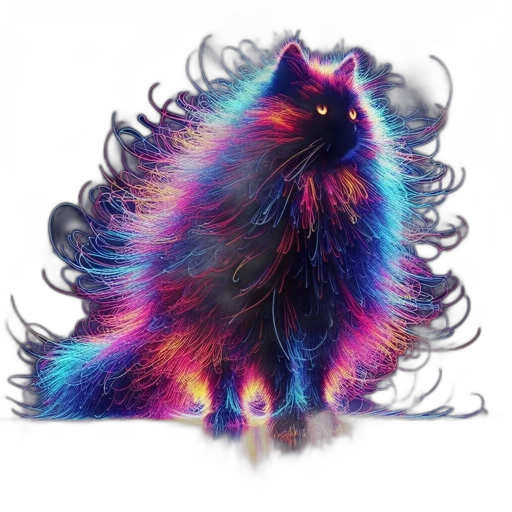hair, creature, animal, dragon transparent PNG cut-out