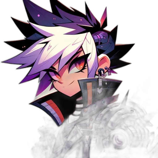 weapon, staff, robot, mask transparent PNG cut-out
