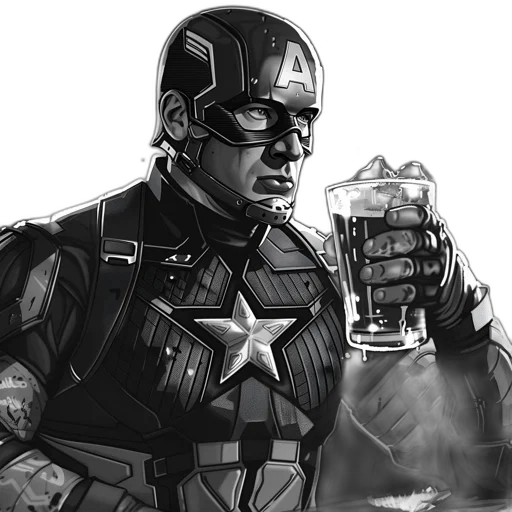 bottle, comic book art, concept art, fantasy art transparent PNG cut-out