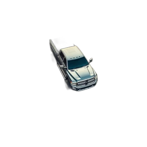 car, weapon, jewelry, 3d render transparent PNG cut-out