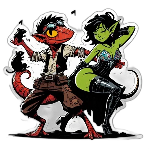 concept art, comic book art, fantasy art, pixel art transparent PNG cut-out