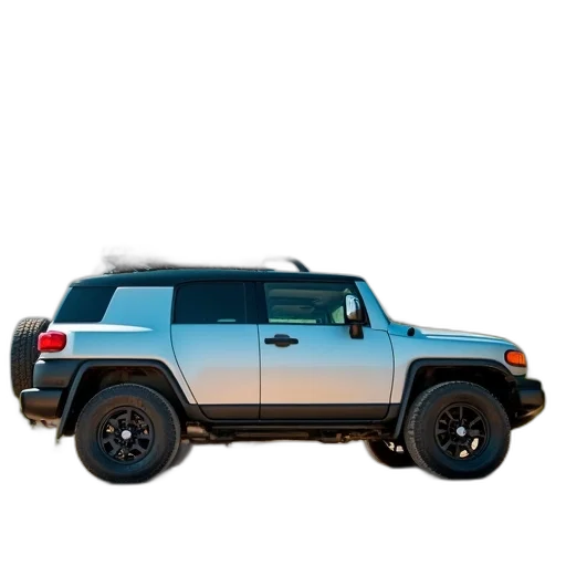 car, 3d render, silver, suv transparent PNG cut-out