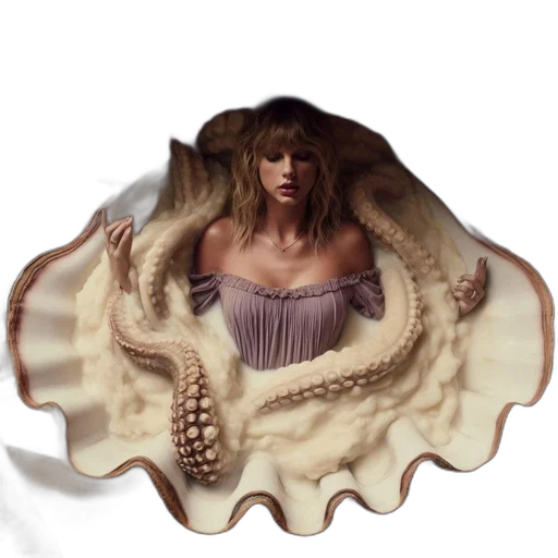 food, dress, hair, jewelry transparent PNG cut-out