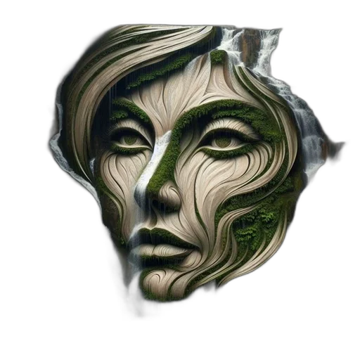 mask, face, crown, jewelry transparent PNG cut-out