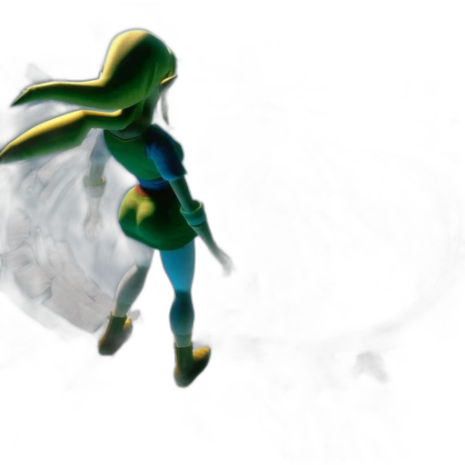 dress, creature, mask, hair transparent PNG cut-out