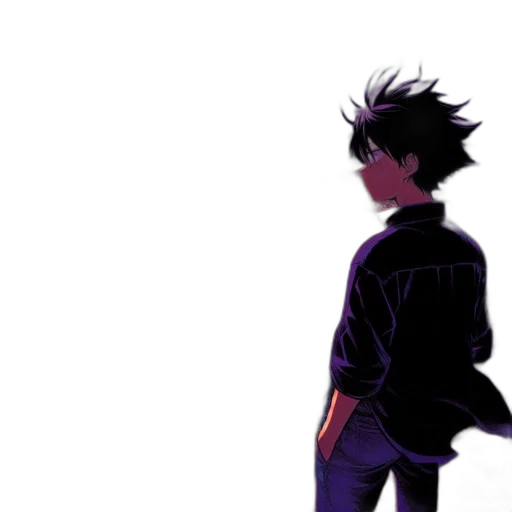 jacket, concept art, comic book art, anime transparent PNG cut-out