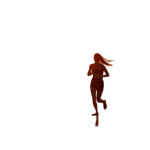 hair, dress, creature, staff transparent PNG cut-out