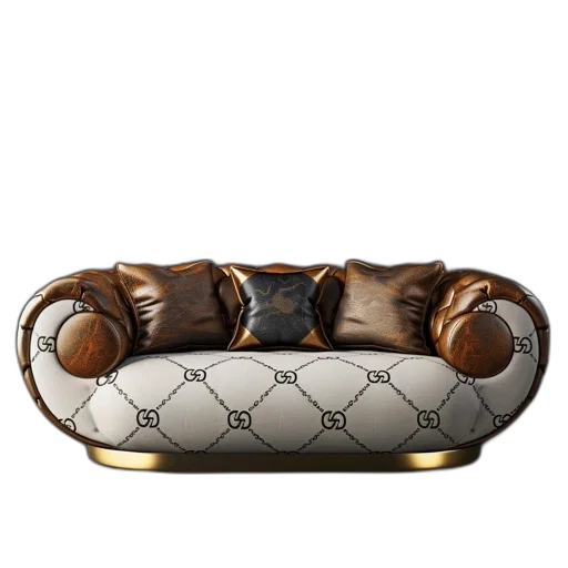 furniture, jewelry, crown, 3d render transparent PNG cut-out