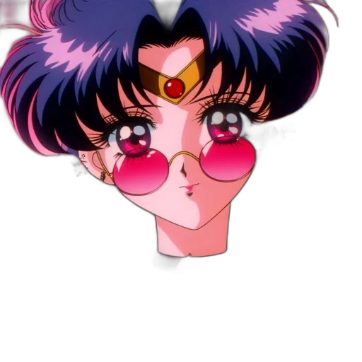face, mask, jewelry, vaporwave transparent PNG cut-out