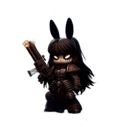 weapon, staff, animal, creature transparent PNG cut-out