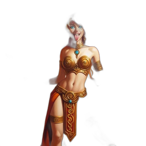 staff, jewelry, sword, fantasy art transparent PNG cut-out
