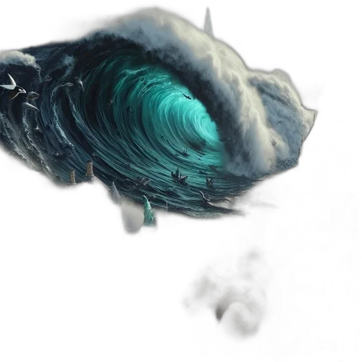 creature, dragon, hair, animal transparent PNG cut-out
