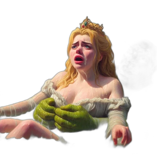 crown, creature, concept art, fantasy art transparent PNG cut-out