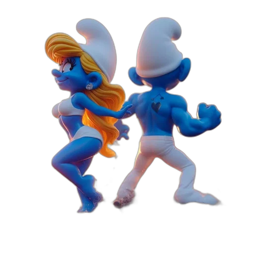 hat, staff, 3d render, concept art transparent PNG cut-out