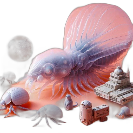 creature, animal, dragon, concept art transparent PNG cut-out