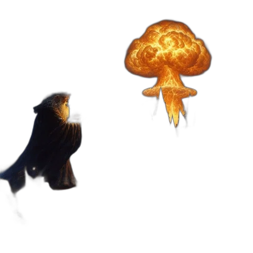 animal, creature, hair, weapon transparent PNG cut-out