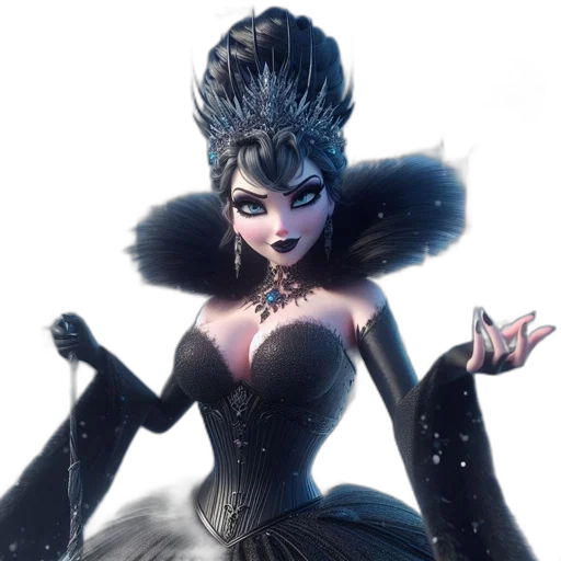 crown, dress, concept art, fantasy art transparent PNG cut-out