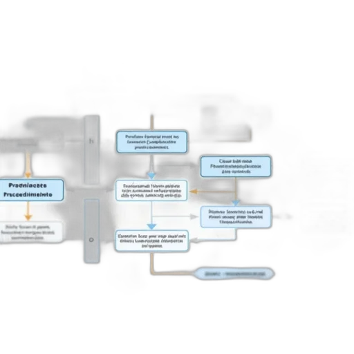 flowchart, various, sections, arrows transparent PNG cut-out