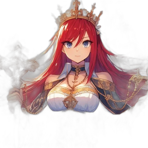 crown, dress, dragon, sword transparent PNG cut-out