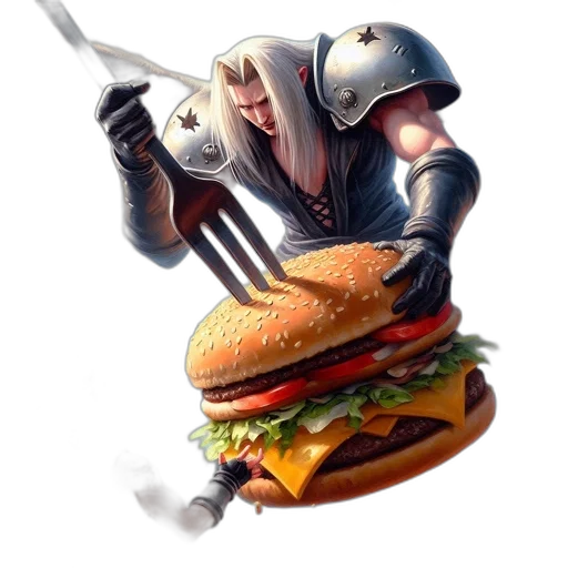 food, weapon, sword, robot transparent PNG cut-out